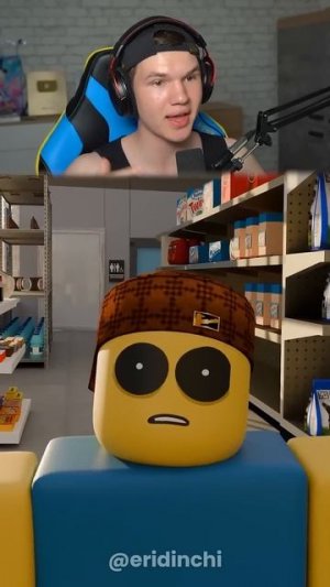 ПОВ: МАМА ОСТАВИЛА ТЕБЯ НА КАССЕ ROBLOX!😅 #shorts #шортс #roblox #роблокс #мем #прикол #юмор #мемы