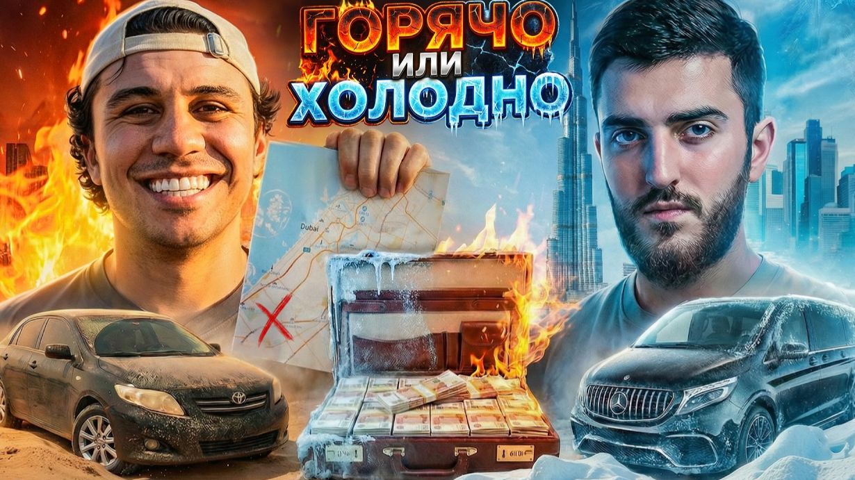 СУБО vs РенаткО - ГОРЯЧО - ХОЛОДНО в ДУБАЕ на 500 000 РУБЛЕЙ! смотреть онлайн