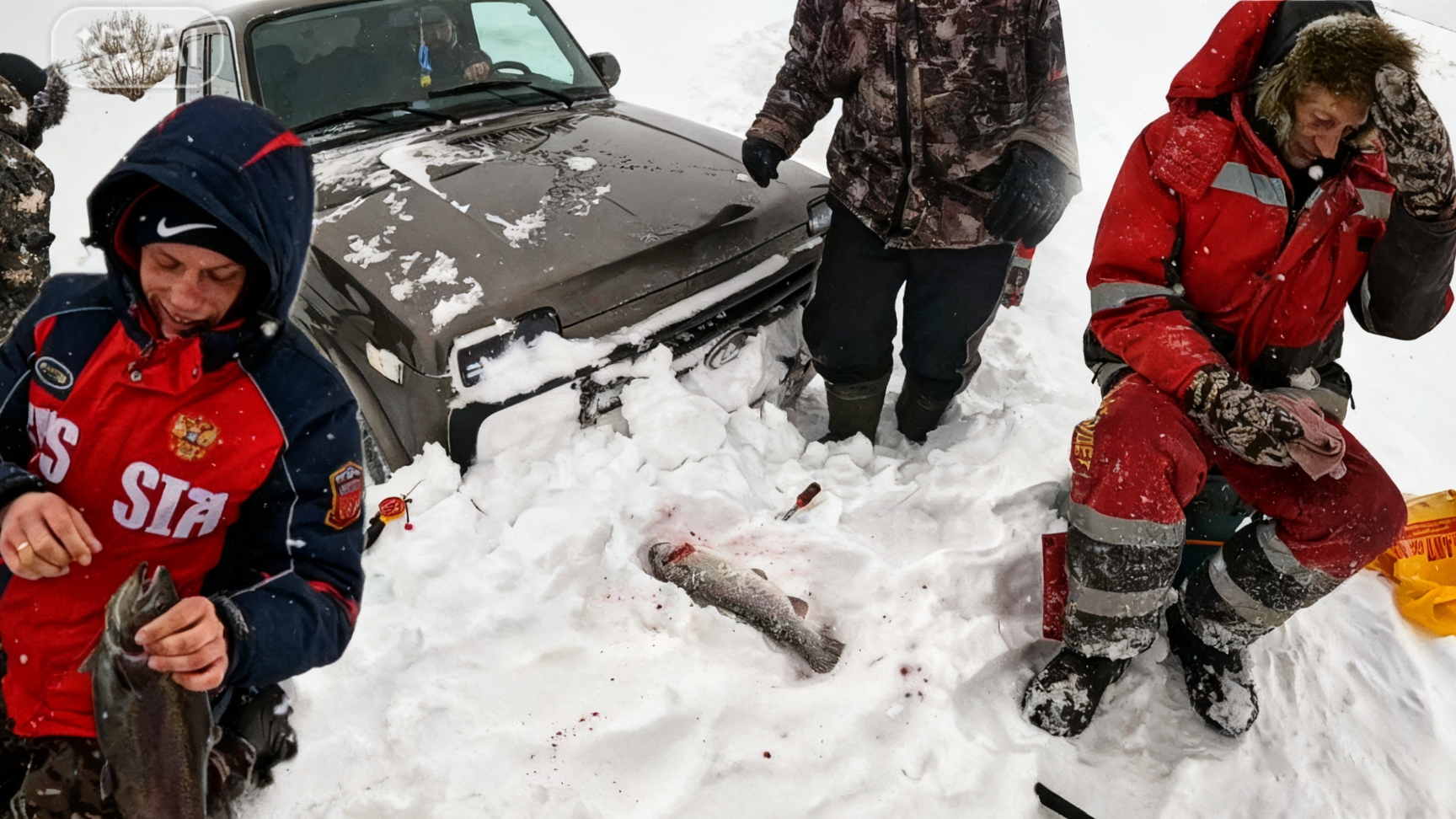 ПОПАЛИ В МЕТЕЛЬ!!ЛОВЛЯ ФОРЕЛИ со ЛЬДА на ПОСТАВУШКИ!ГЛУХОЗИМЬЕ 2026? смотреть онлайн