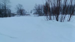 Таких сугробов снега давно не помнят здешние места