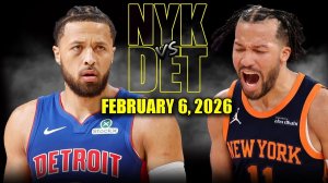 07.02.2026 | ОБЗОР МАТЧА | Детройт Пистонс - Нью-Йорк Никс | Highlights