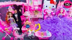 Кукла Барби. Залипательное видео для детей. Распаковка. Игрушки, куклы, машинки. ASMR АСМР