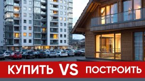 Построить дом или купить квартиру на первичке? Что выгоднее сегодня?