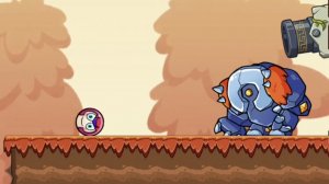 Красный шар.Красный шарик.Несностный красный шар.Красный шарик в деревне шаров.Игры.Для детей.Босс