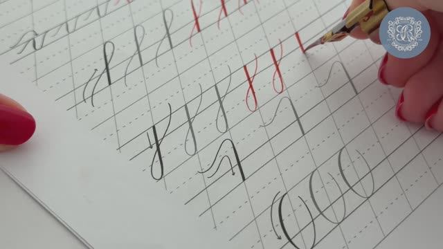 Современная каллиграфия (Modern Calligraphy): примеры, применение и базовые элементы острым пером смотреть онлайн