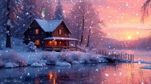 МЕДИТАТИВНАЯ УСПОКАИВАЮЩАЯ МУЗЫКА ДЛЯ СНА 🎵 ЗИМНЯЯ РАССЛАБЛЯЮЩАЯ МУЗЫКА ДЛЯ ДУШИ НА ЗАКАТЕ ДНЯ