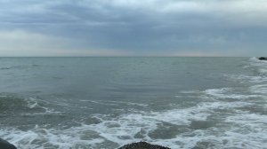 Без слов. Побережье Чёрного моря Сочи в феврале