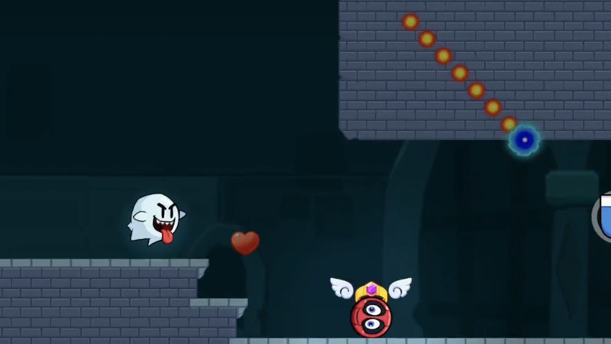 Красный шар.🎈 Красный шарик.Красный шар против босса.босс.Несностный красный 🔴 смотреть онлайн