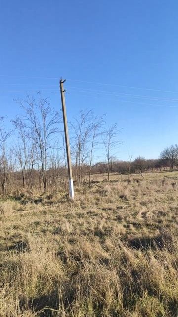 Электроснабжение хутора. ЛЭП.