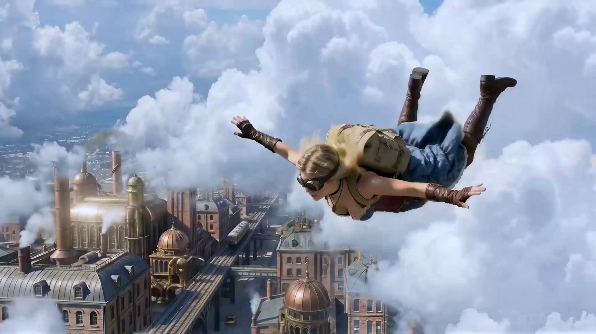 Ремейк "Путешествия в небеса" в стиле стимпанк смотреть онлайн