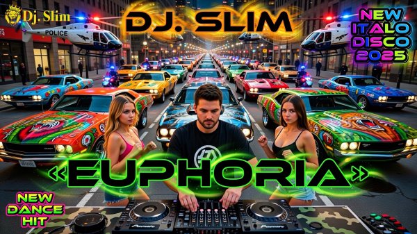 Dj. Slim - Euphoria.🎵New Dance HiT // NEW ITALO DISCO 2025🎵