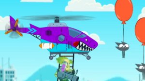 Фиксики.  Мастера на вертолетах. Фиксики спешат на помошь. мультфиль игра