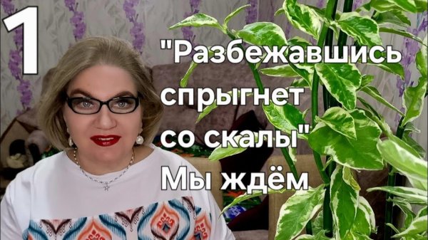 1 часть. "Разбежавшись спрыгнет со скалы "Мы ждём❗️