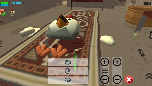 как сделать живую картину в чикен ган смотреть онлайн