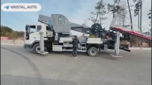 АГП HORYONG SKY 450 - ВЫСОТА ПОДЪЕМА = 45 МЕТРОВ