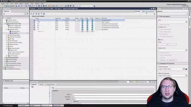 Hegamurl - 004 - TIA Portal - PLC Programming (Beginner Intro)