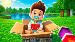 😳 Я НАШЁЛ БЕЙБИ РАЙДЕРА ЩЕНЯЧИЙ ПАТРУЛЬ в МАЙНКРАФТ МУЛЬТИК