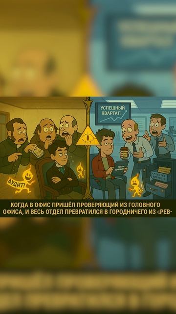 Гоголевский «Ревизор» (Когда в офис пришел проверяющий из головного офиса) смотреть онлайн