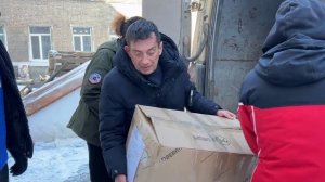 ПВР. Привезли гуманитарную помощь беженцам