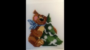 Медвежонок с елочкой_видео-процесс из фото