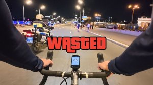 СПРИНТ ПО САДОВОМУ! ВЫГНАЛИ С НОЧНОГО ВЕЛОФЕСТИВАЛЯ В МОСКВЕ