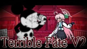 (фнф) Ужасная судьба, версия 2, но Микки Маус и Хосино поют ее [Синий архив /