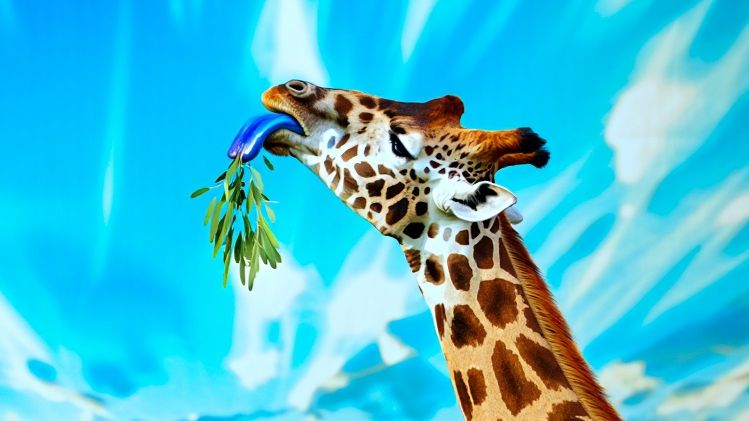 Загадка синего языка жирафа. Секрет выживания в саванне. смотреть онлайн