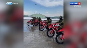 10 мотоциклов отправлены из КБР в 58-ю гвардейскую общевойсковую ордена Суворова армию