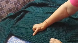 Куртка-Пальто  -КУКУРУЗКА.  Краткий мк-как я его вязала.