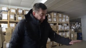 Донецк. Привезли генератор на новую скважину