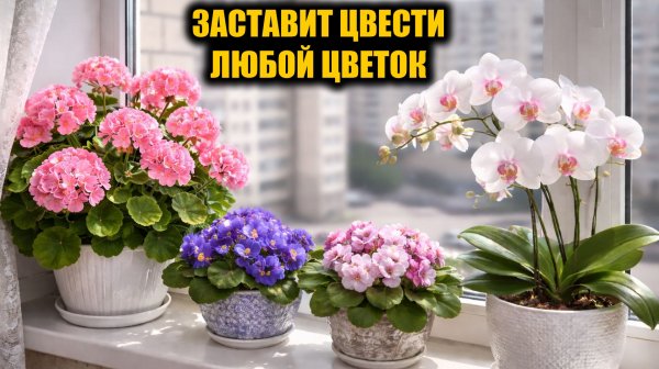ВНЕСИ под любой цветок в Феврале Марте и даже слабый куст оживет, позеленеет, зацветет шапкой!