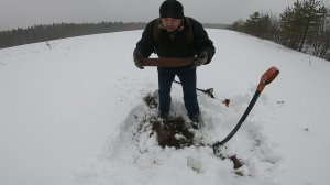 ПРОБИРАЮСЬ СКВОЗЬ ТОЛЩИ СНЕГА ПО ЛЕСНЫМ ДОРОГАМ / КОП МЕТАЛЛА ПО ЛАЙТУ НА ПОЛЯХ