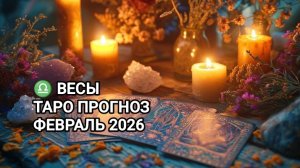 ♎ ВЕСЫ ❄️ ТАРО ПРОГНОЗ НА ФЕВРАЛЬ 2026