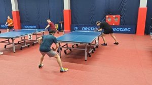 Ким А. (641) - Лыков С. (725) 07.02 настольный теннис ТТМаршал