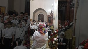 Монастырь Новомучеников и Исповедников Церкви Русской. Встреча митр. Никодима