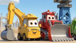 ДЕТСКИЙ КЛИП ПРО СТРОИТЕЛЬНУЮ ТЕХНИКУ. ПЕСЕНКИ ПРО МАШИНКИ ОТ ЛЯЛЯ ЛЭНД