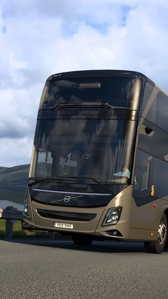 Volvo 9700 Double Decker для проекта Coaches в ETS 2#shorts смотреть онлайн