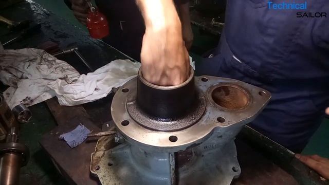 Overhauling of auxiliary engine H.T cooling water pump.mp4 смотреть онлайн
