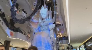 Снежная королева. Минск. Волшебство. Ледяное чудо в торговом центре Минска. Неожиданная сказка.