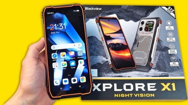 BLACKVIEW XPLORE X1 - 2 ЭКРАНА И БАТАРЕЯ 10000MAH!