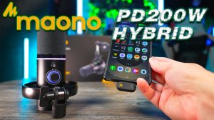 MAONO PD200W Hybrid: тестируем беспроводной, USB и XLR в одном устройстве