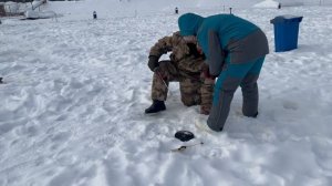 Поимка на икру.