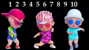 Учимся считать до 10. Счет для малышей. Танцевальная вечеринка