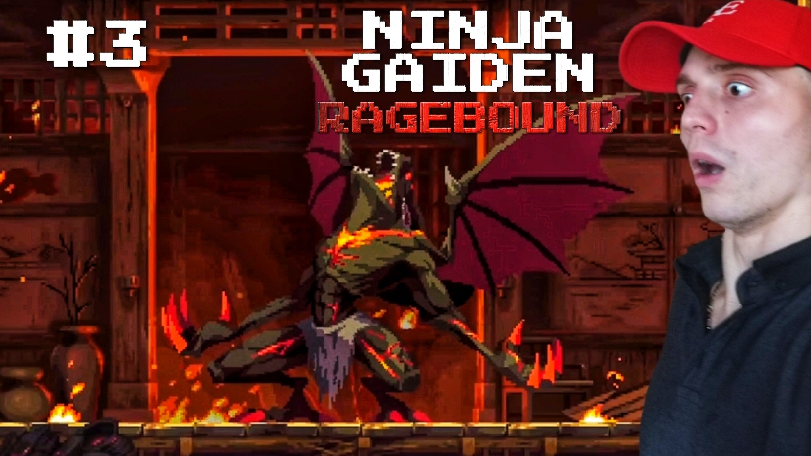 БОСС | #3 КРЫЛАТЫЙ ГУРТКА | 🎃 Ninja Gaiden Ragebound