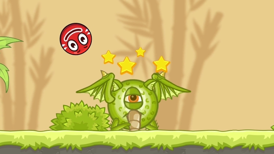 Красный шар против монстров. Красный шарик. Красный шар.