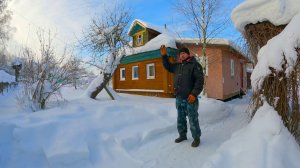 Морозит как положено! Испытание «на тепло» пройдено! Будни деревенского хозяйства