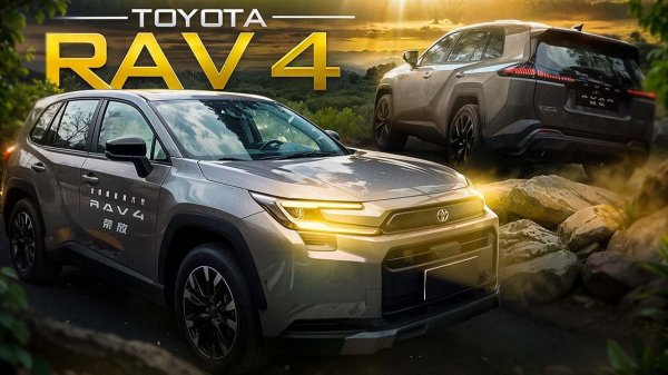 НОВЫЙ TOYOTA RAV4! Обзор и ТестДрайв