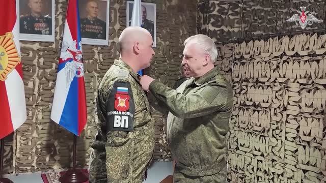 Торжественное награждение военнослужащих военной полиции Групировки «Восток», 8 февраля 2026 года смотреть онлайн