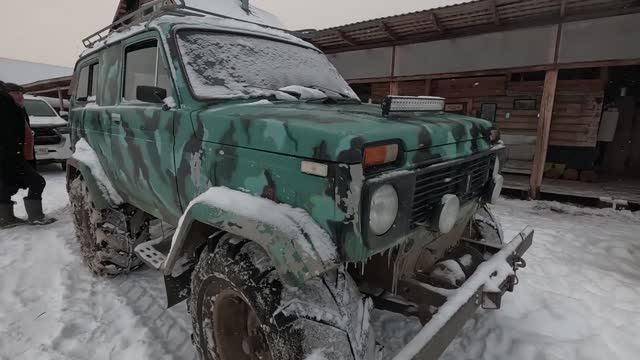 ЭТА НИВА ЕДЕТ ВЕЗДЕ/НИВА САМОДЕЛКА/СИБИРСКИЕ САМОДЕЛКИ смотреть онлайн