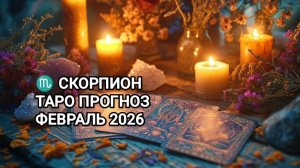 ♏ СКОРПИОН ❄️ ТАРО ПРОГНОЗ НА ФЕВРАЛЬ 2026
